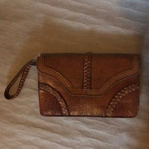Vintage Clutch with wristlet